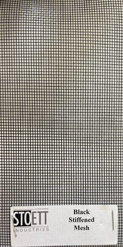 Black Stiffened Mesh Photo