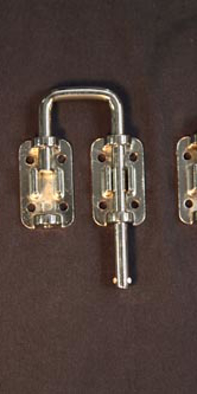 Latches in various sizes for retractable screen doors Photo